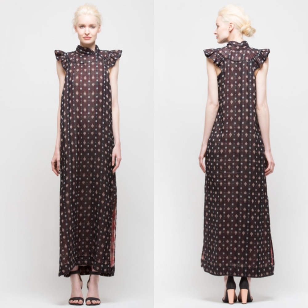 Ace & Jig Wythe Maxi Dress Anisette in Size XS